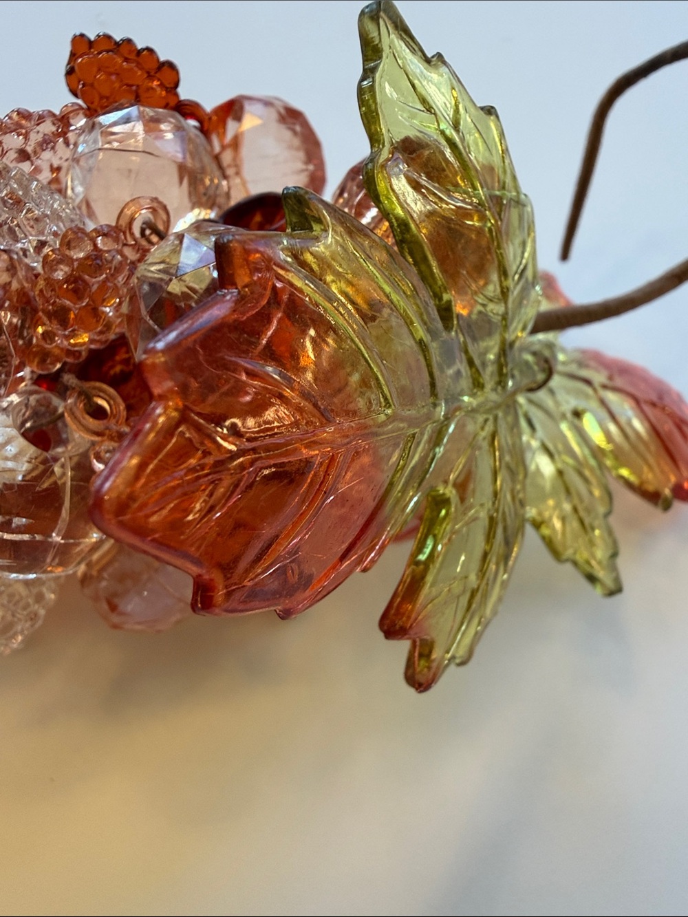 Lucite Grape Cluster - Picture 2 of 3